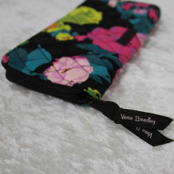 VERA BRADLEY Zip Around Floral Wallet - Picture 4 of 8